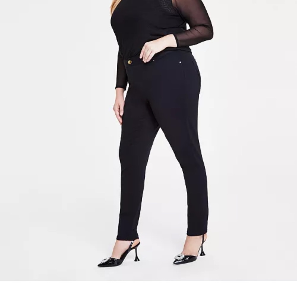 INC International Concepts Women's Black Trousers